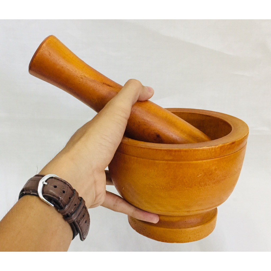 BỘ CỐI CHÀY GỖ CAO CẤP SIZE 16 CM