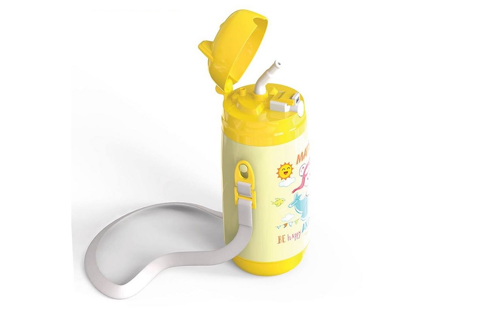 Bình nước học sinh nhựa Duy Tân Matsu 400ml - 12811 - Giao màu ngẫu nhiên - Hàng chính hãng