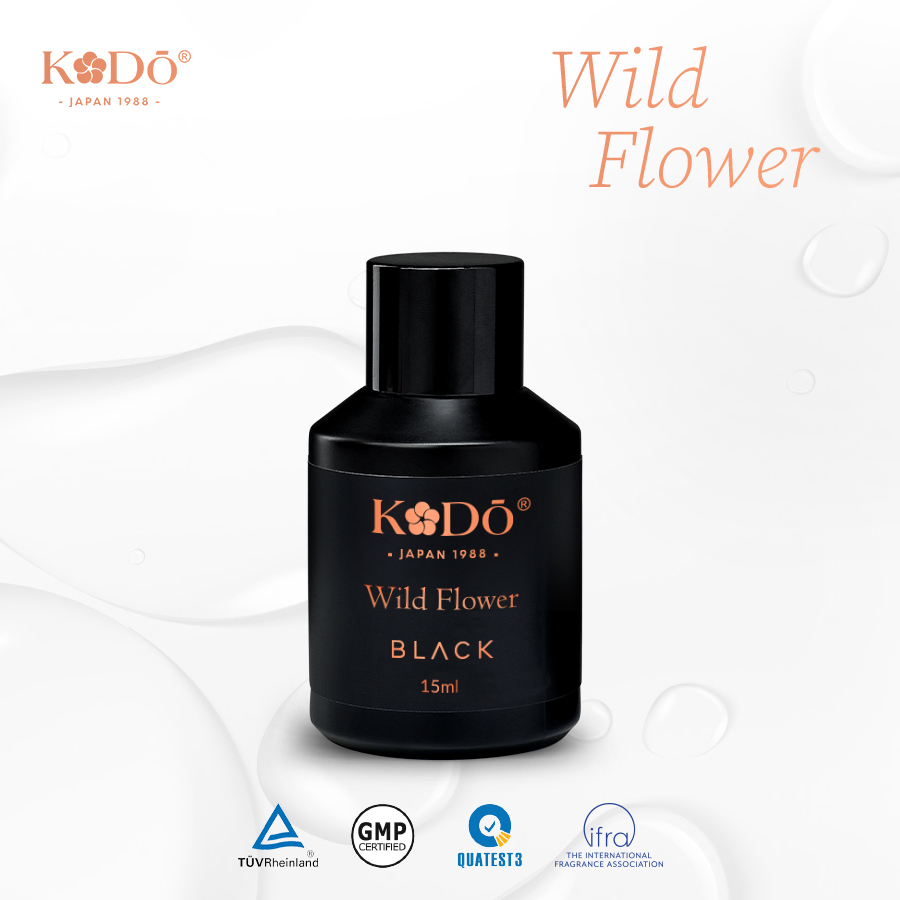 KODO - Wild Flower - Tinh Dầu Nước Hoa Thơm Phòng Nguyên Chất - Black Collection - 15ml/110ml/500ml