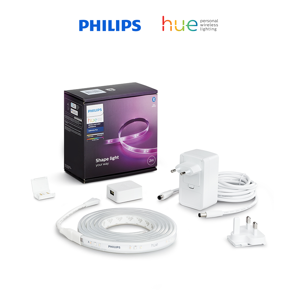 Đèn LED dây Philips Hue Lightstrip Plus – 2m base kit