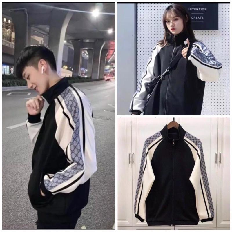 Hình ảnh Áo khoác dù bomber, áo gió mẫu GUCI nam nữ, Áo khoác dù, áo khoác bomber nam nữ, tổng hợp các mẫu hot nhất, Áo khoác gió nam nữ phong cách hiệu GUCCI kẻ sọc cánh tay siêu chất kiểu thời trang nam nữ