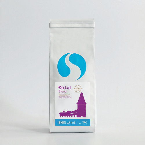 SHIN Cà Phê - Đà Lạt Blend 250g Hạt - Cà Phê Đặc Sản Pha Máy