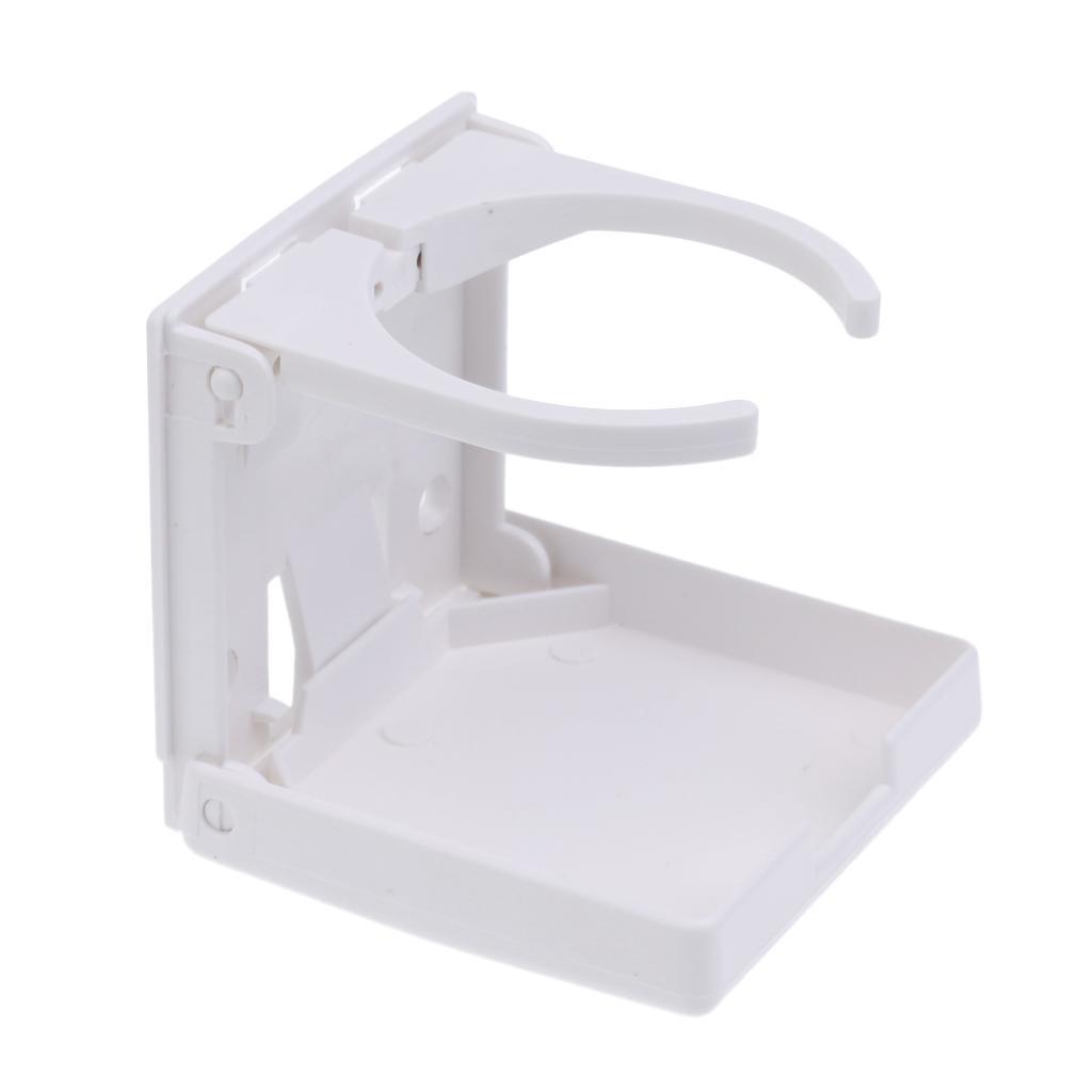 Folding Nylon Drink Can Cup Holder Rack Marine Boat Car Space Saver