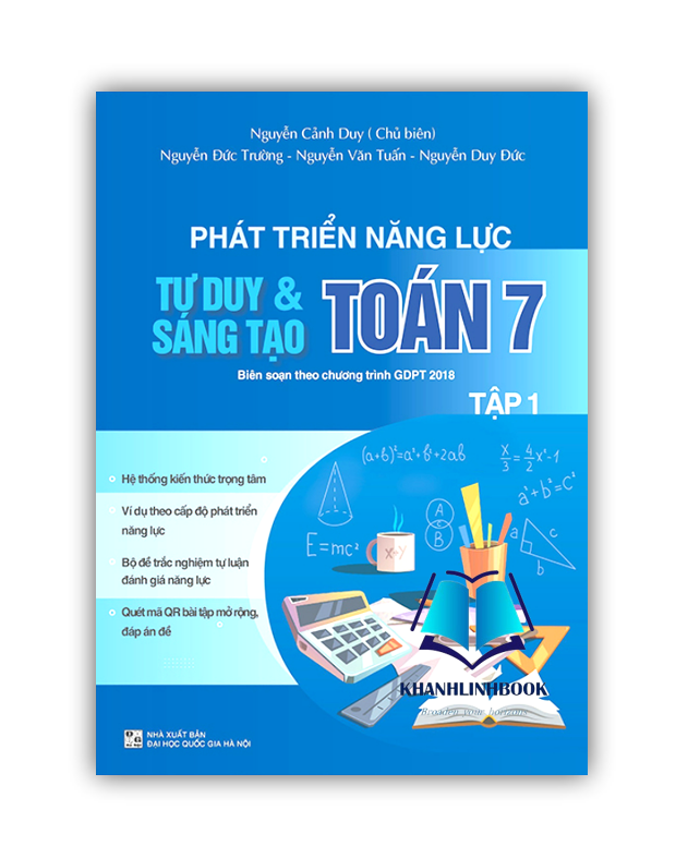 Sách - Phát triển năng lực tư duy và sáng tạo Toán 7 tập 1