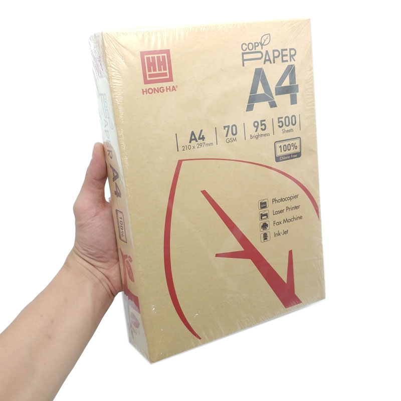 Giấy Photo A4 70 Gsm Hồng Hà 4949