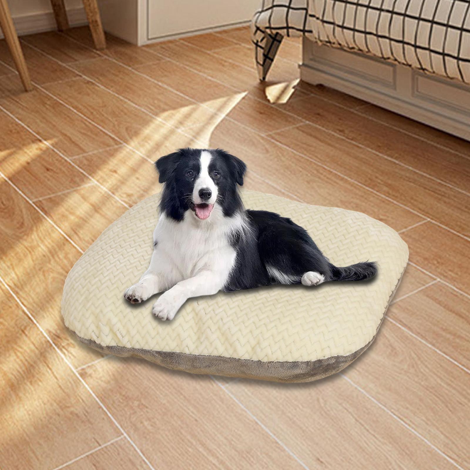 Dog Crate Bed Cushion Comfortable Warm Pet Kennel Bed for Dogs Puppy Rabbits