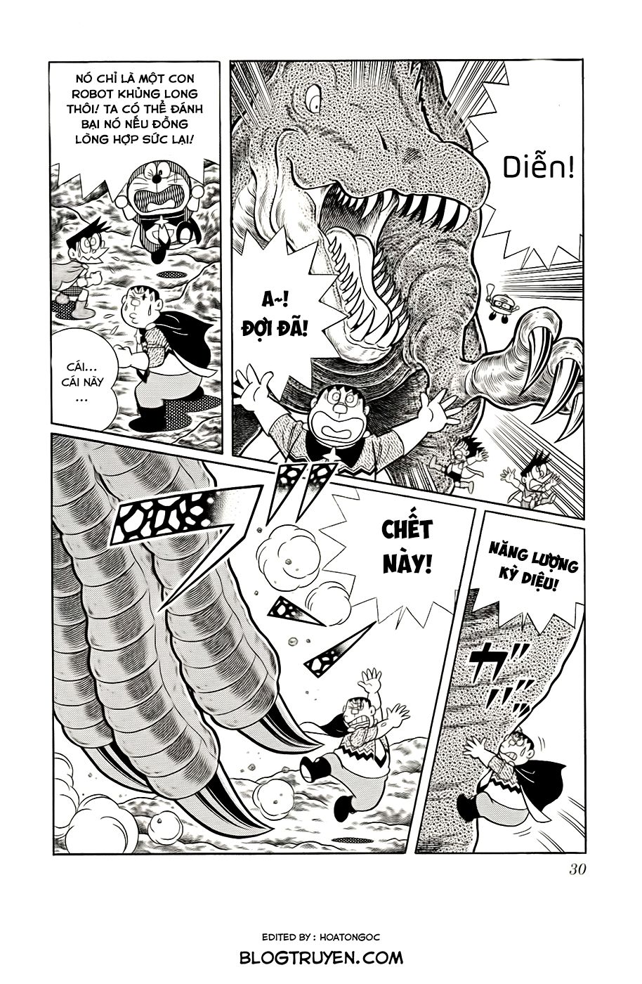 doraemon - nobita và những hiệp sĩ không gian chapter 1 32