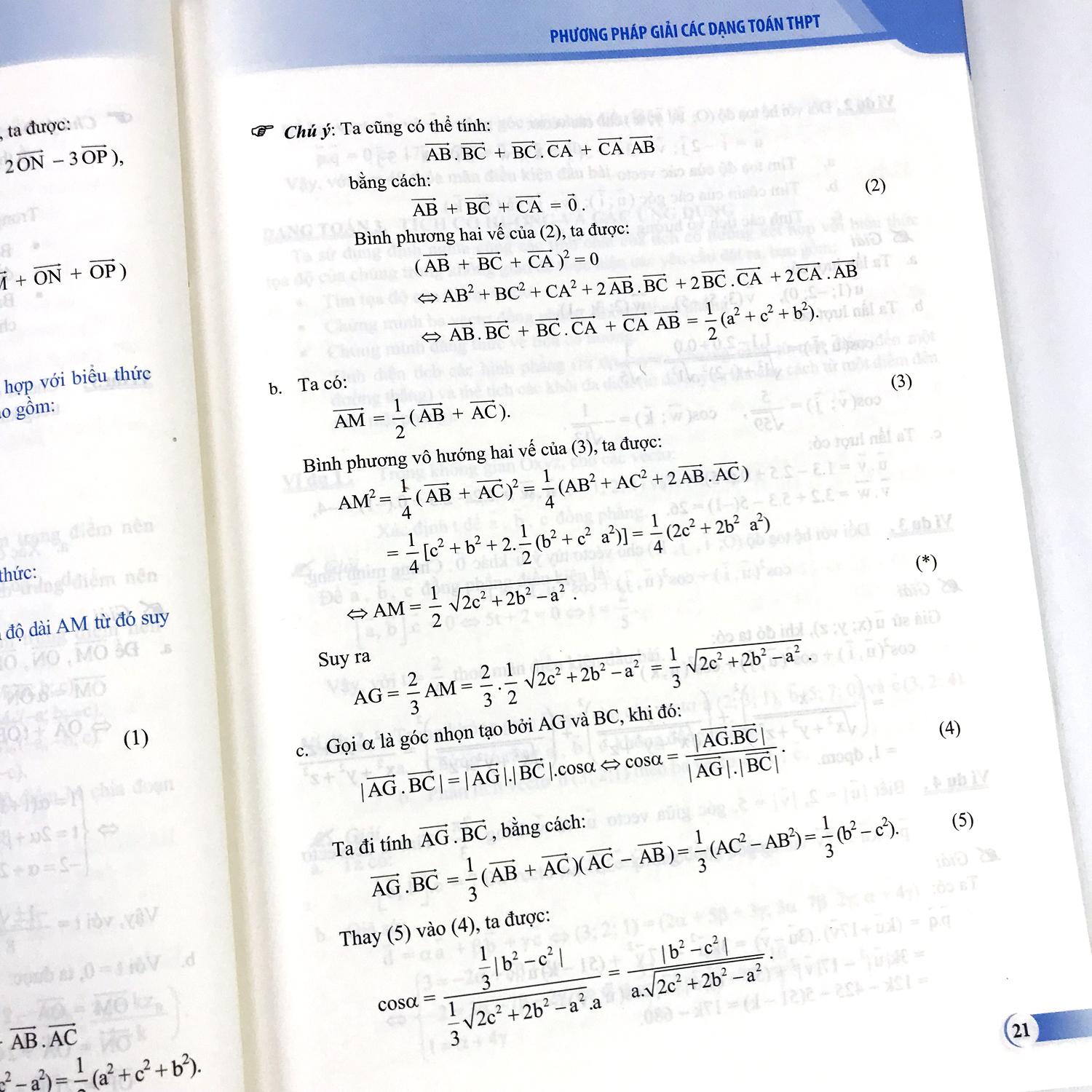 Phương pháp giải các dạng Toán THPT: Hình học không gian, Phương pháp tọa độ trong không gian (Combo 2 cuốn)