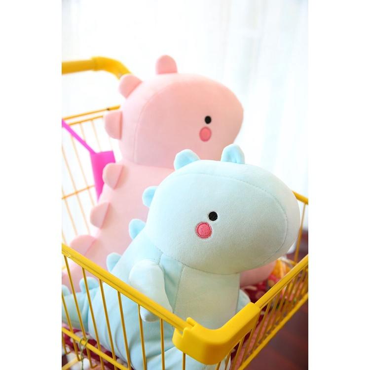 Gấu Bông Khủng Long Giá Rẻ Nhất - Khủng Long Nhồi Bông Béo Mập 45cm Mềm Mịn Cute - Bông Gòn 100% Cao Cấp An Toàn Cho Bé