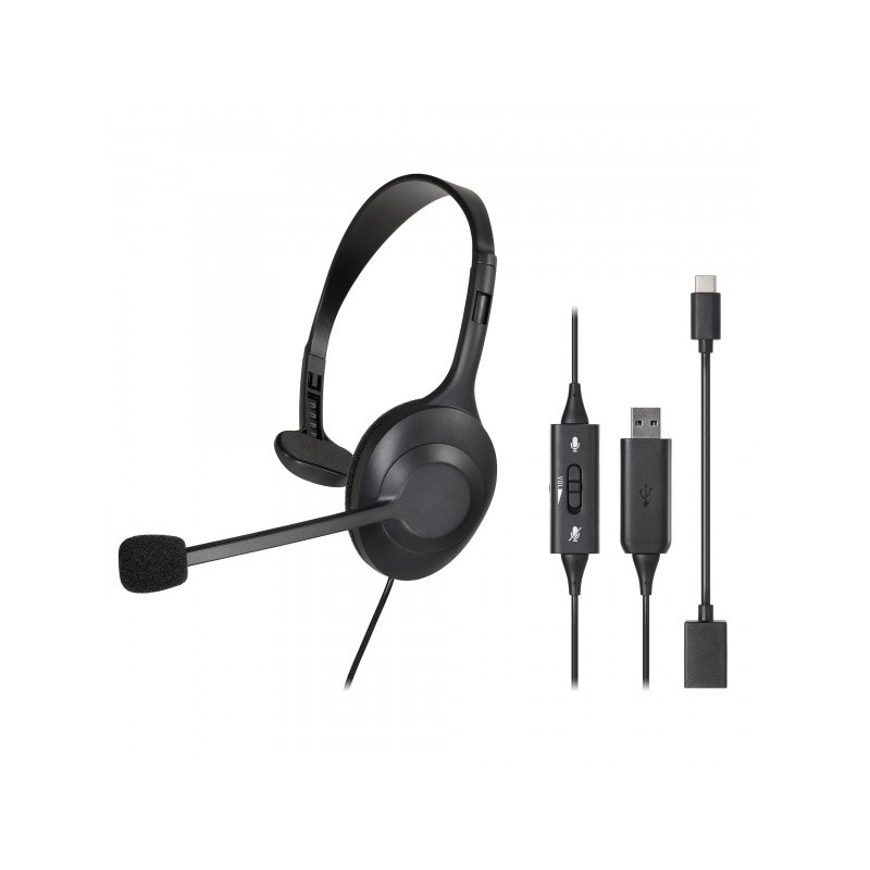 Tai nghe choàng đầu một bên Audio-technica ATH-101USB- Hàng chính hãng