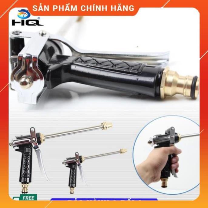 Bộ vòi xịt nước tưới cây đa năng 8 chế độ kèm dây tưới dạng lò xo co dãn 318814 loại 10m