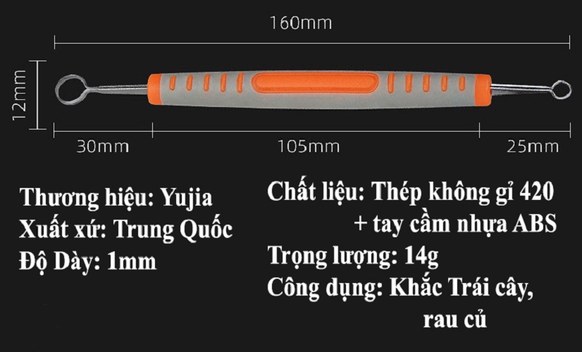 Bộ Móc Thú Tỉa Củ Qủa Nghệ Thuật