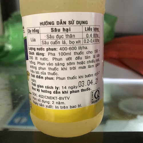 Combo 10 lọ Thuốc Trừ Sâu CYMERIN 25EC Shecpa 800 Đặc Trị Bọ Xít, Bọ Trĩ, Sâu Cuốn Lá, Sâu Cuốn Lá, Sâu Que, Sâu Róm, Sâu Nhớt