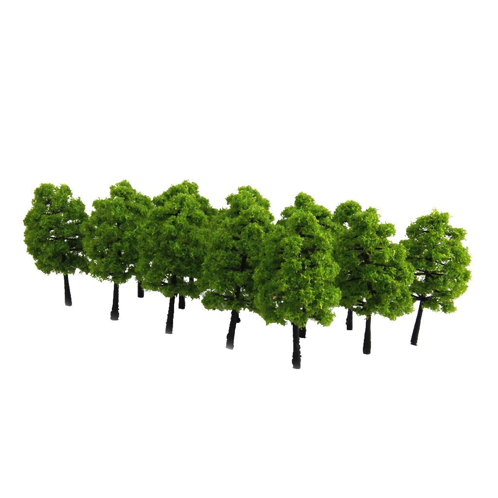 20x Model Trees Scenery 1:100 HO Scale Tree Landscape Layout