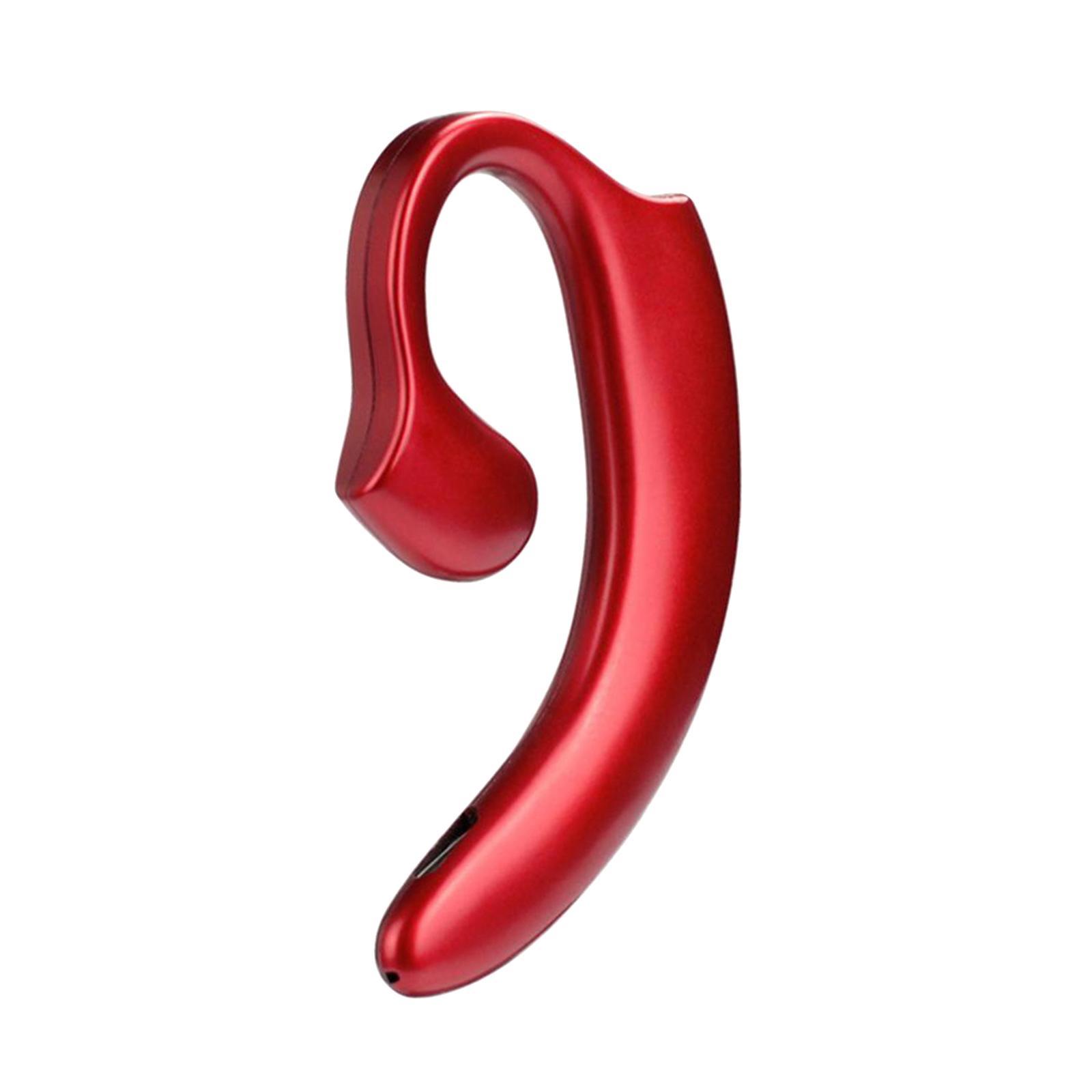 Headphones Wireless  with Microphone for Office Sports Business Red