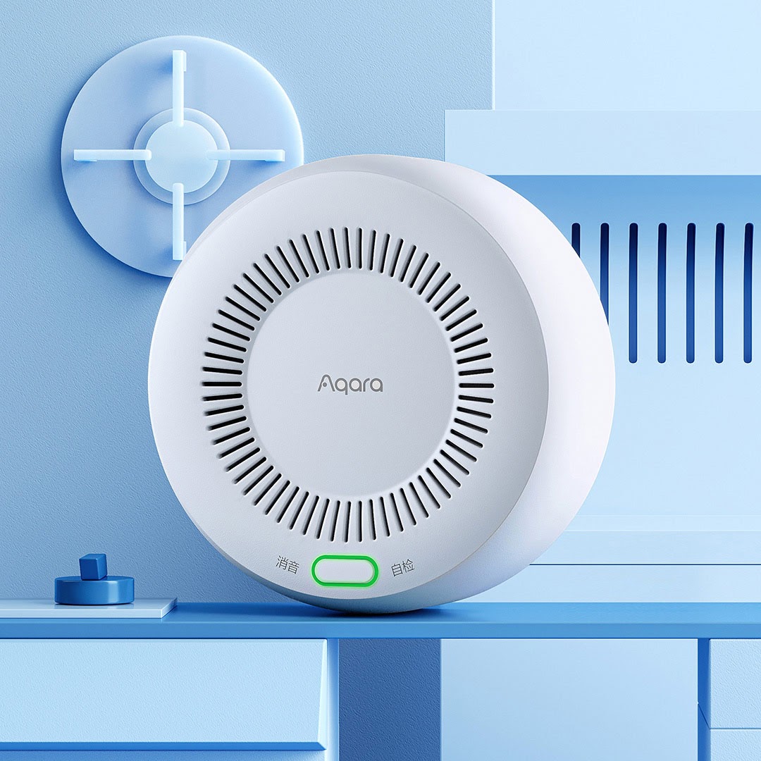 Cảm biến khí Gas thông minh Aqara Gas Leak Sensor Bản quốc tế, hàng chính hãng, kết nối app Aqara Home