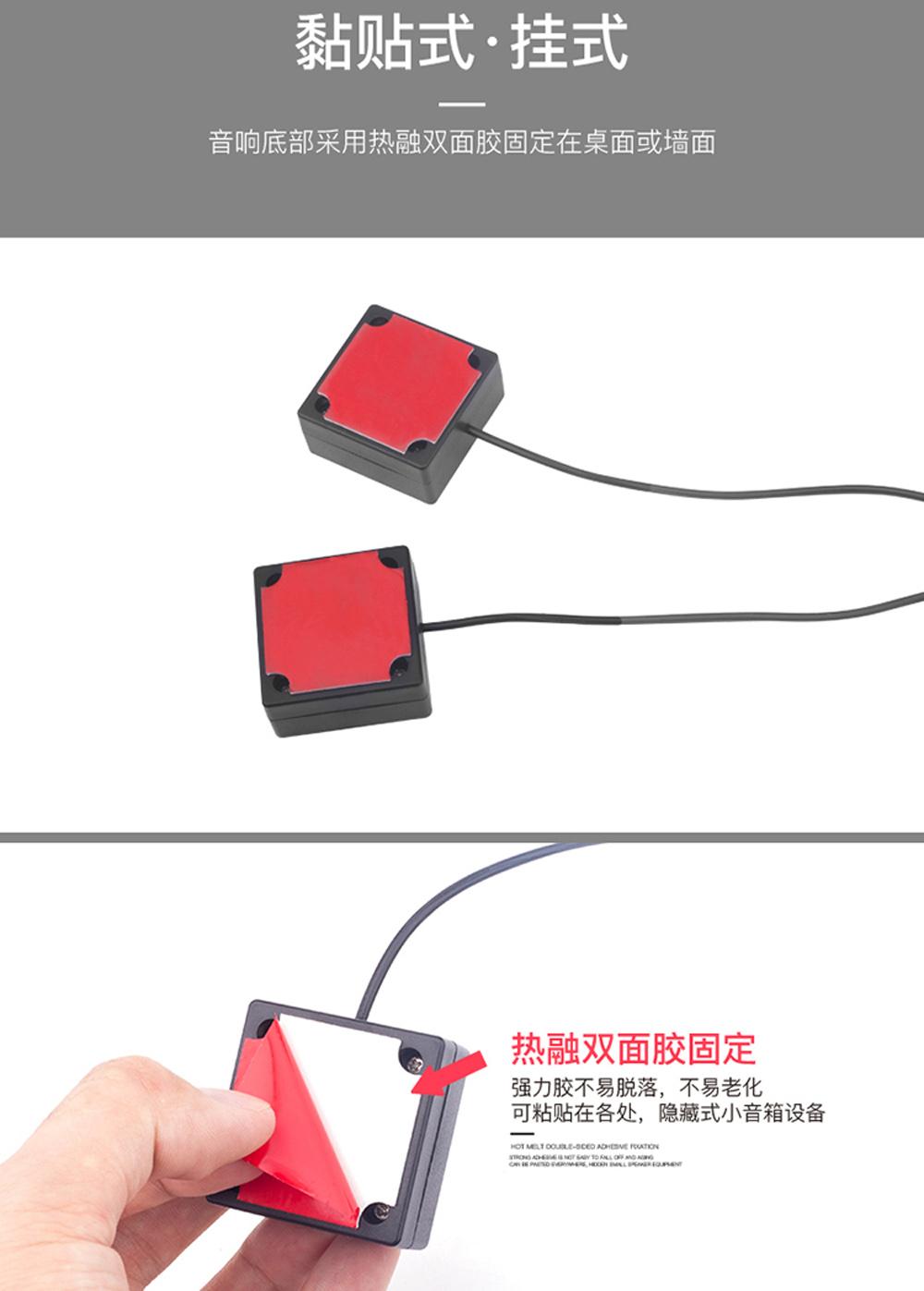 1 cặp loa máy tính mini USB loa di động có dây bass âm thanh nổi loa nhỏ để bàn máy tính xách tay điện thoại MP4 MP3 Màu sắc: Không dính Bluetooth