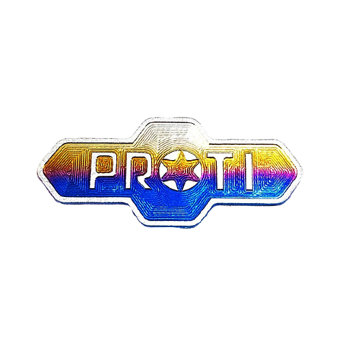 1 Tem Logo Két Nước Proti Titan MS1925 - Tặng Thêm 1 Móc Khóa Lò Xo Inox