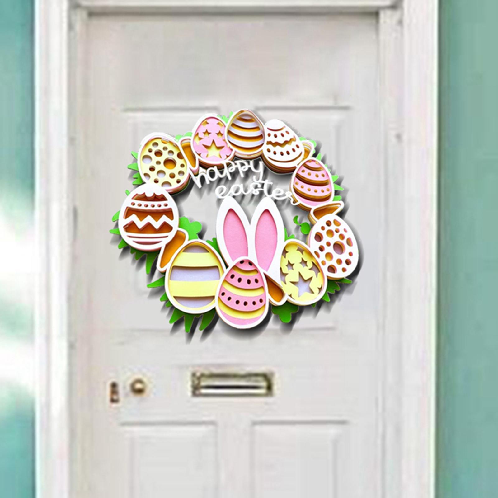 Wreath Hanging Decoration Festive  Ornaments Party Favors