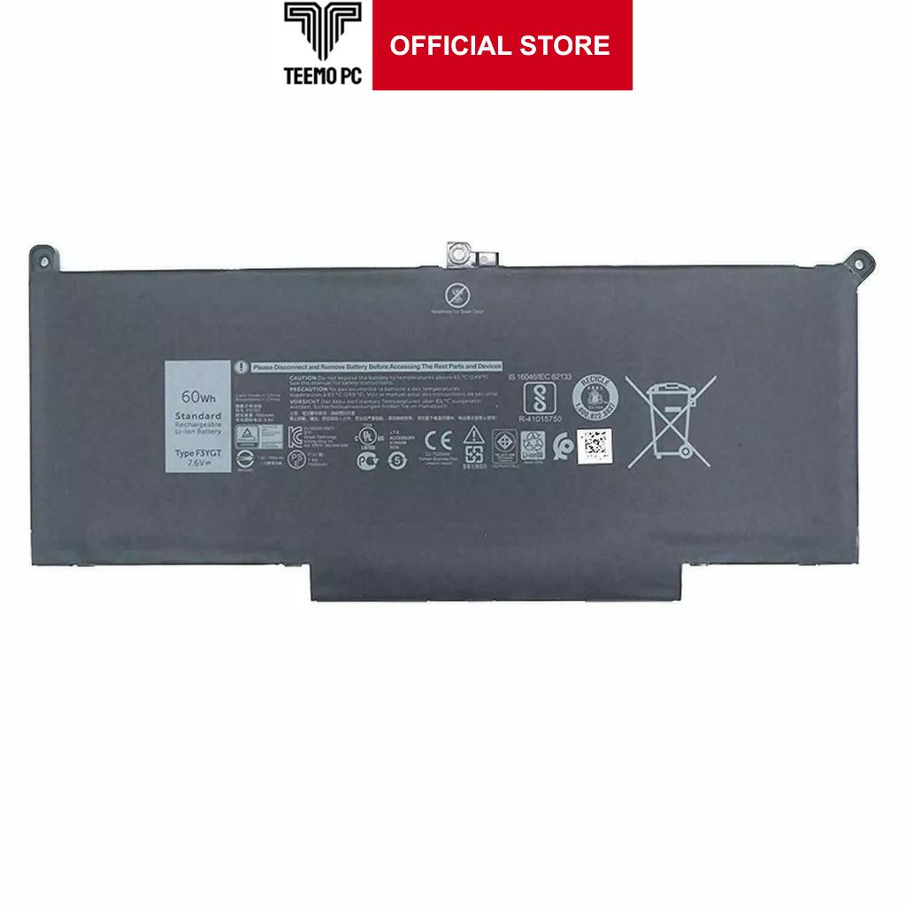 Pin Tương Thích Cho Laptop Dell Latitude 12 13 14 7280 7290 7380 7390 - F3Ygt - Hàng Nhập Khẩu New Seal TEEMO PC TEBAT1463