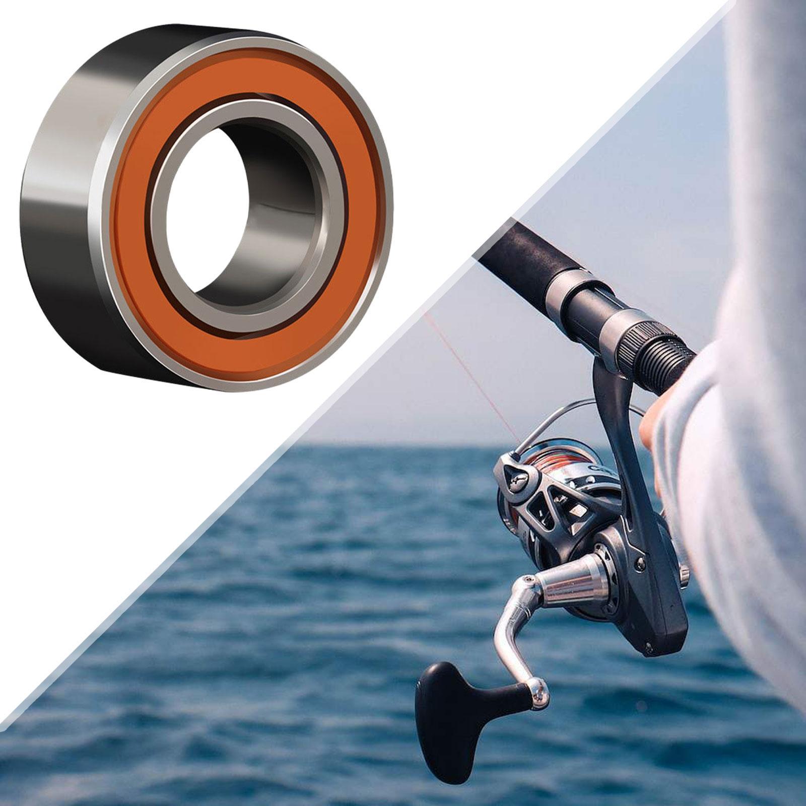 Fishing Reel Ball Bearing Fishing Bearing High Speed Equipment Parts Water Drop Reel Ball Bearing DIY for Beginner