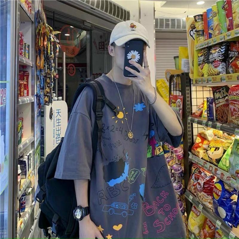 Áo phông nam nữ unisex basic tee form rộng cổ tròn cotton oversize trắng đen ulzzang giá rẻ in cool ngầu BTS