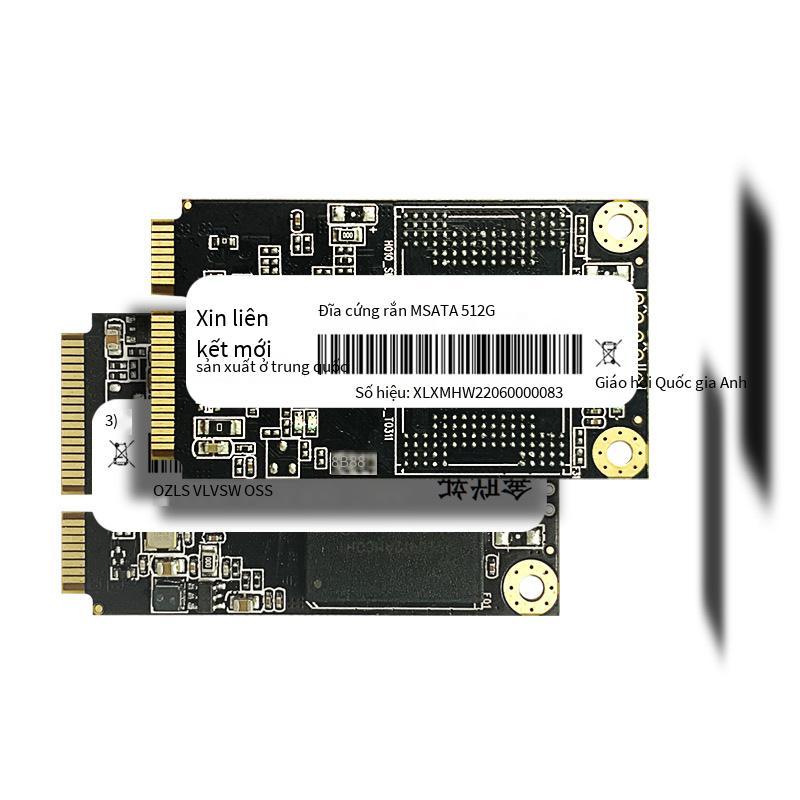 Phong cách mới nhất MSATA ssd ổ cứng thể rắn msata3 1t 256g máy tính xách tay ổ cứng máy tính để bàn 512G 2T