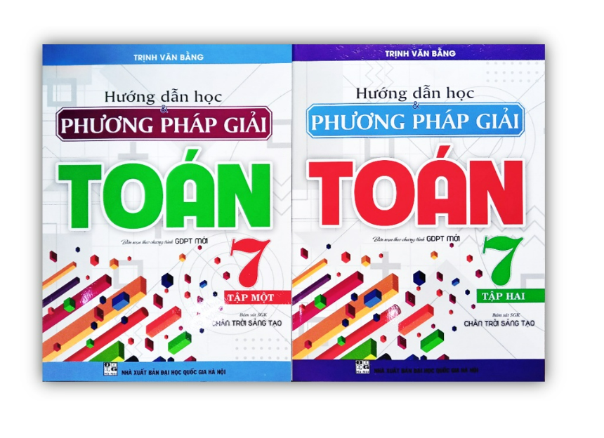 Sách - Combo Hướng Dẫn Học & Phương Pháp Giải Toán Lớp 7 - Tập 1 + Tập 2