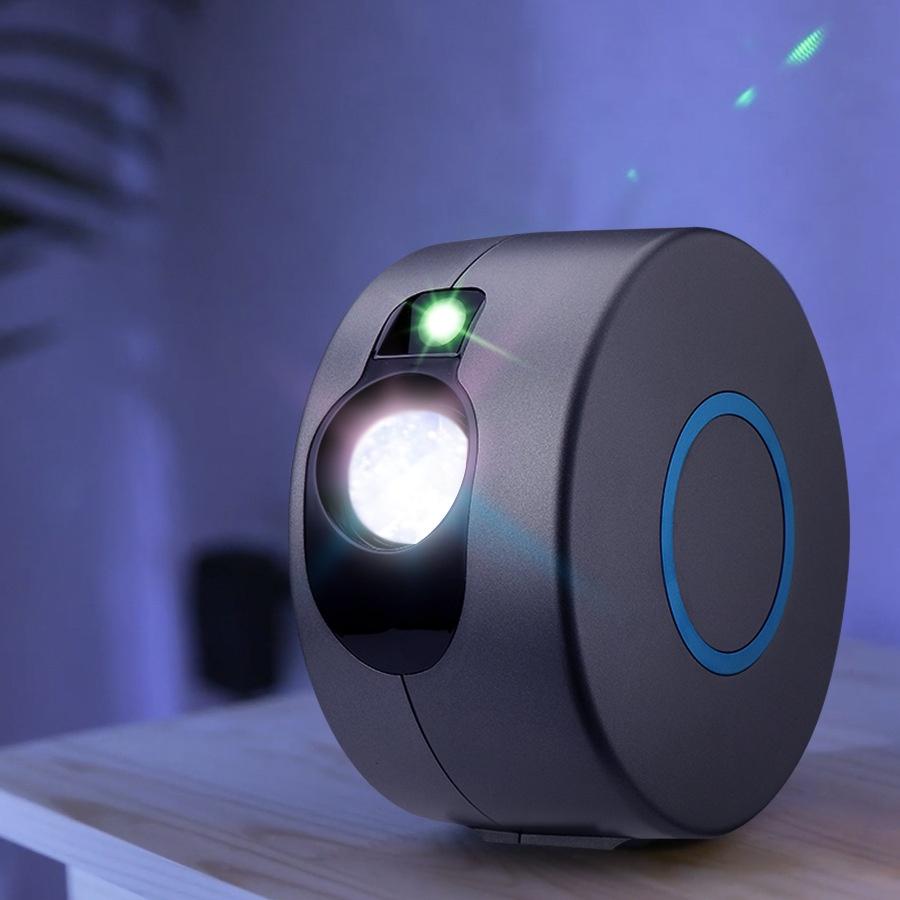 Đèn LED Chiếu Laser Hình Bầu Trời Sao 3D Nhiều Màu Sắc