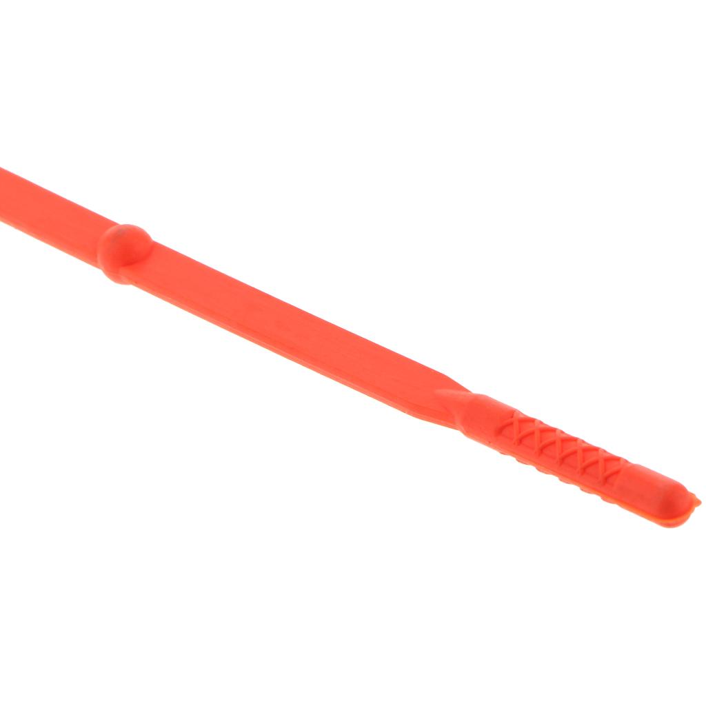 1PC Auto Car Red Engine Oil Level Transmission Dipstick 555mm for