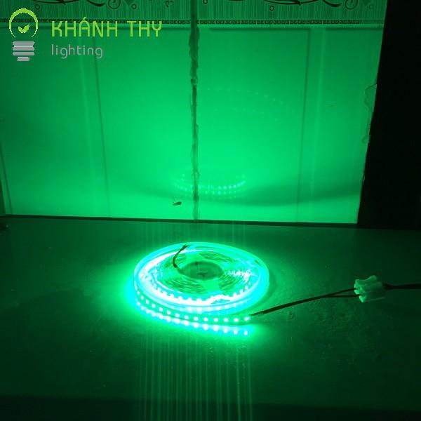 Led dây 12v 2835 ánh sáng màu đỏ, màu hồng, xanh dương, xanh lá có keo
