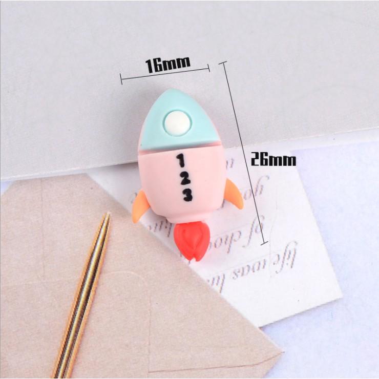 Chuyên Charm * Charm phi thuyền, hành tinh, đĩa bay, phi hành gia trang trí vỏ ốp điện thoại, DIY