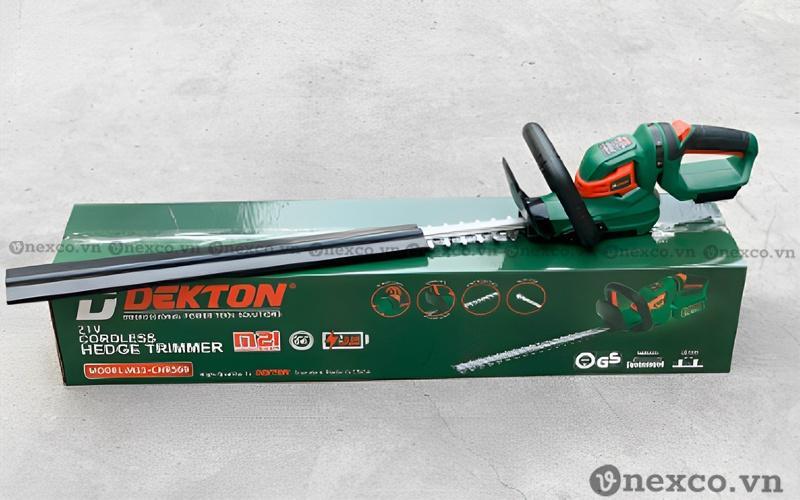 MÁY CẮT TỈA HÀNG RÀO CHÂN PIN   M21-CHR560 DEKTON-HÀNG CHÍNH HÃNG