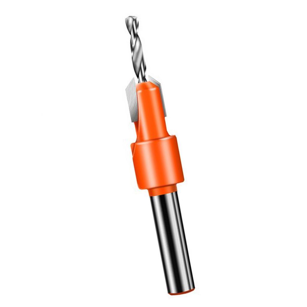 8mm Shank Woodworking Router Bit Cemented Carbide Round Shank Power Tools