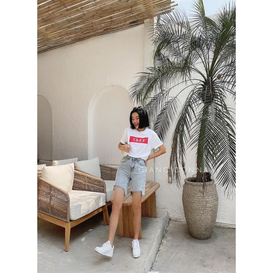 Áo Thun Nữ Rộng In Năm Sinh Theo Yêu Cầu