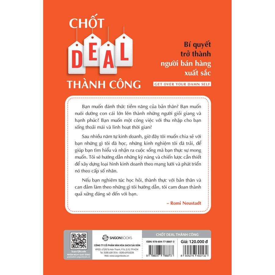 Chốt DEAL Thành Công: Bí Quyết Trở Thành Người Bán Hàng Xuất Sắc - xem công việc đang làm là một nghề nghiệp