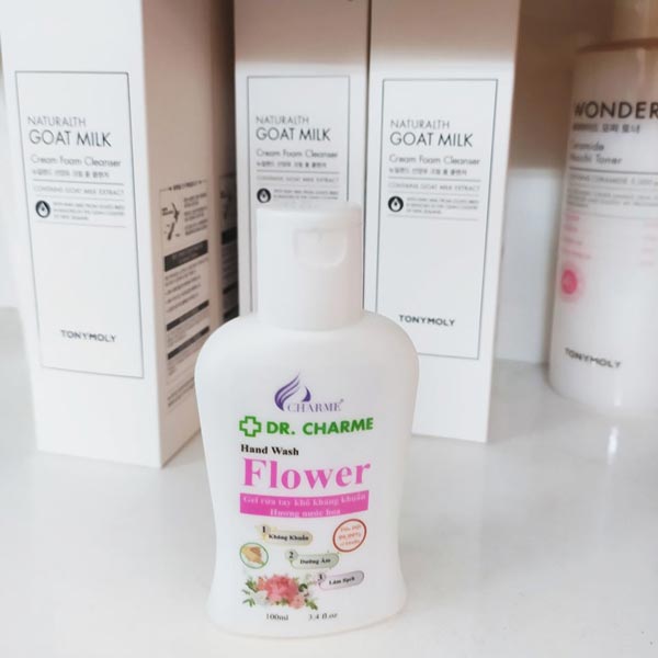 Rửa Tay Khô Kháng Khuẩn Hương Nước Hoa DR. CHARME Flower 100ml