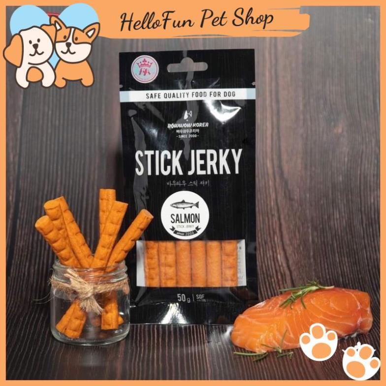 Bánh thưởng dạng que Bowwow Stick Jerky cho chó - Snack cao cấp cho thú cưng