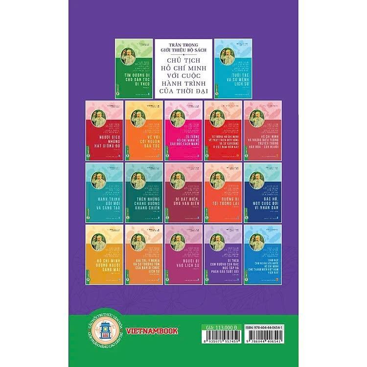 Sách - Chủ Tịch Hồ Chí Minh Với Cuộc Hành Trình Của Thời Đại - Đi Theo Con Đường Của Bác Học Tập Và Phấn Đấu Suốt Đời