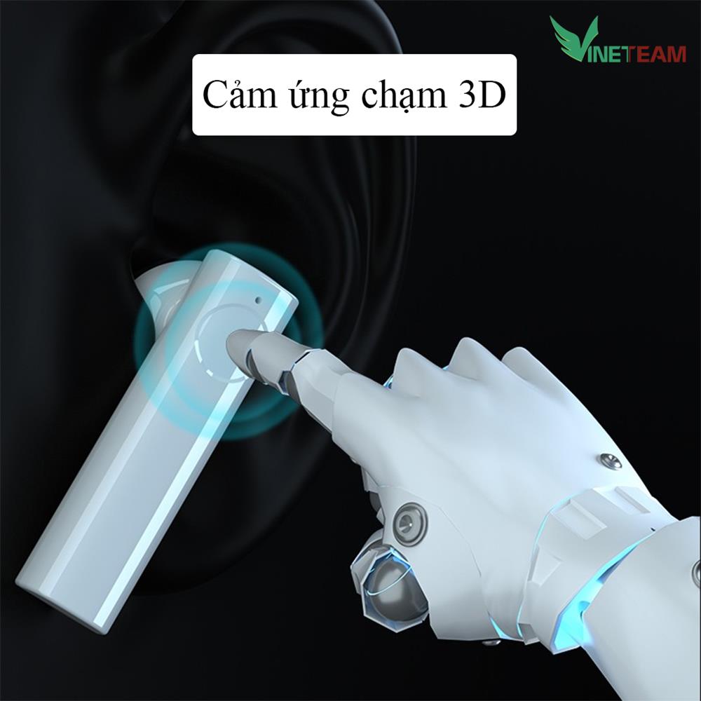 Tai Nghe Bluetooth True Wireless VINETTEAM X5 Tai Nghe Không Dây Bluetooth 5.1 Tai Nghe Nhét Tai Hiển Thị Màn Hình Led , Chống Nước, Pin 2000mah Kiêm Sạc Dự Phòng- Hàng Chính Hãng