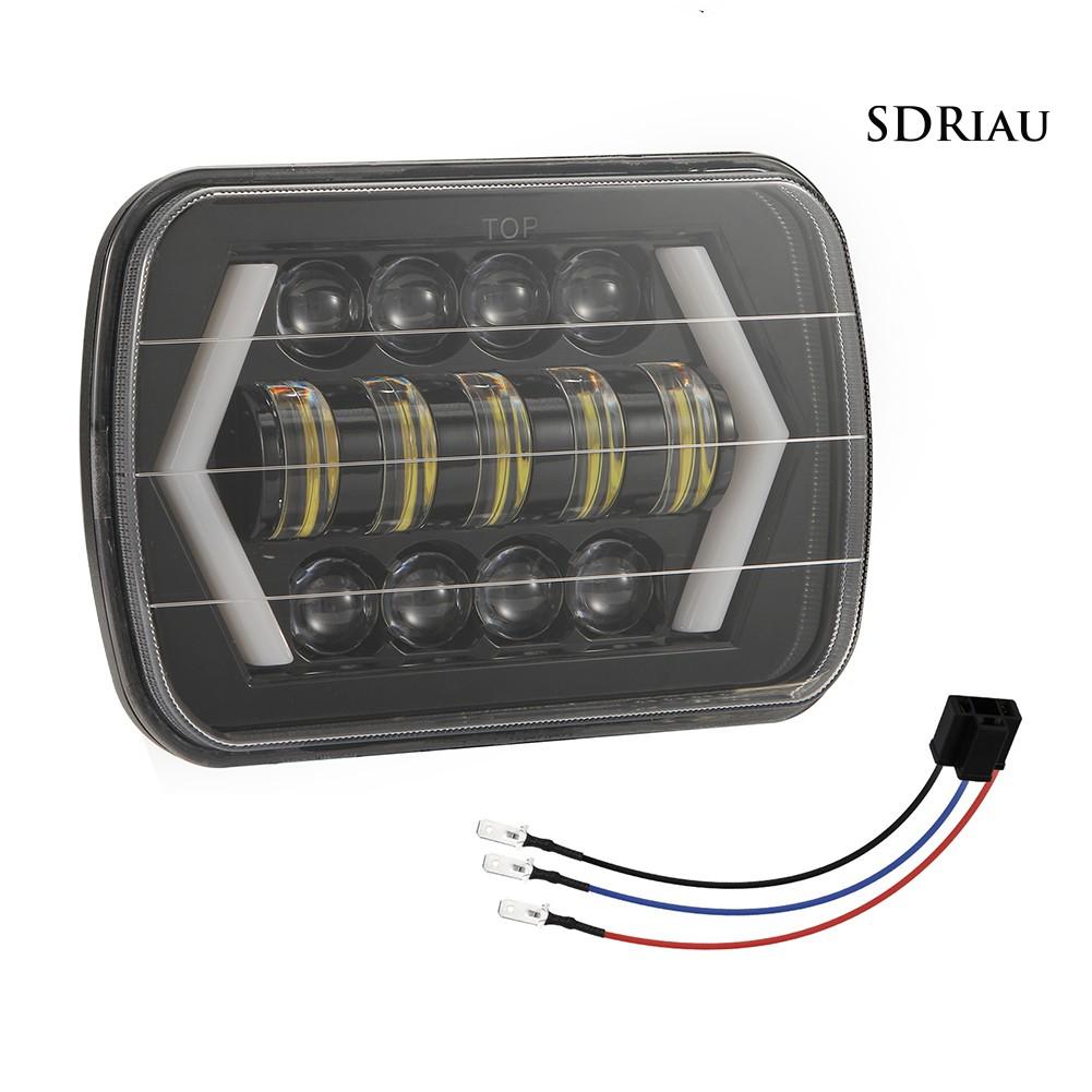 Đèn Pha Led 7-inch 300w Siêu Sáng Cho Xe Hơi