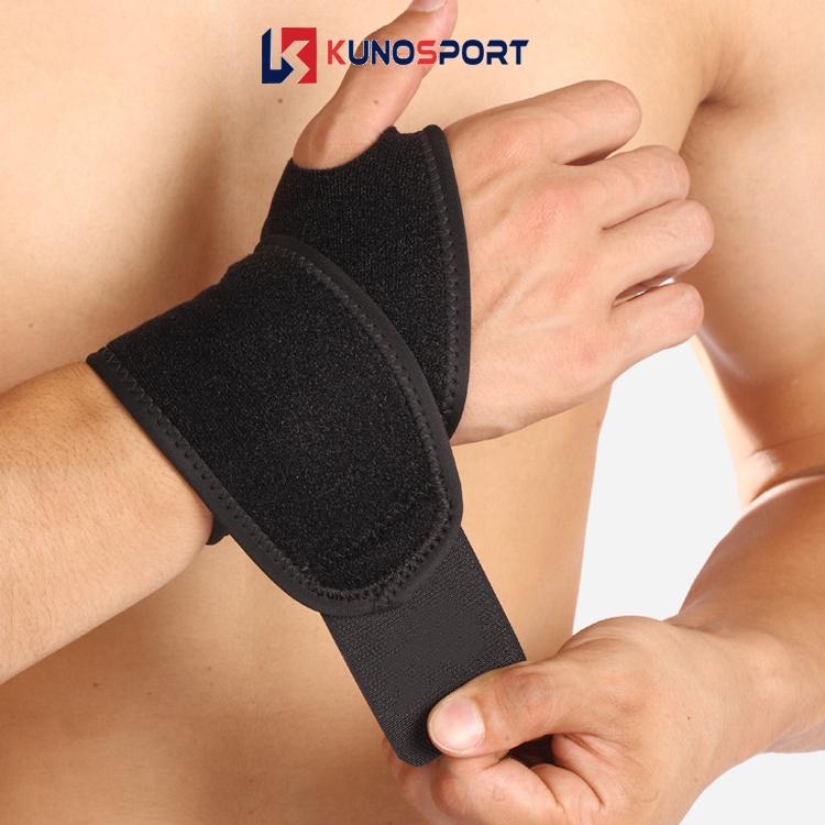 Băng cuốn bảo vệ cổ tay khi tập Yoga,Gym,Thể thao cao cấp cao cấp KUNO SPORT