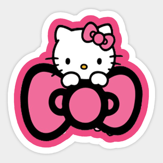 Sticker Hello Kitty set 30 ảnh decal hình dán
