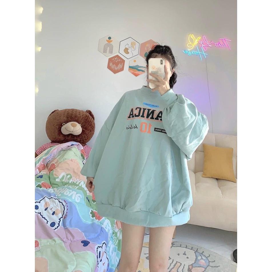 ÁO KHOÁC NỈ CỔ CHUI FORM RỘNG - THỜI TRANG NỮ SIÊU CẤP - HOTTREND HÀN QUỐC CHO CÁC BẠN TRẺ