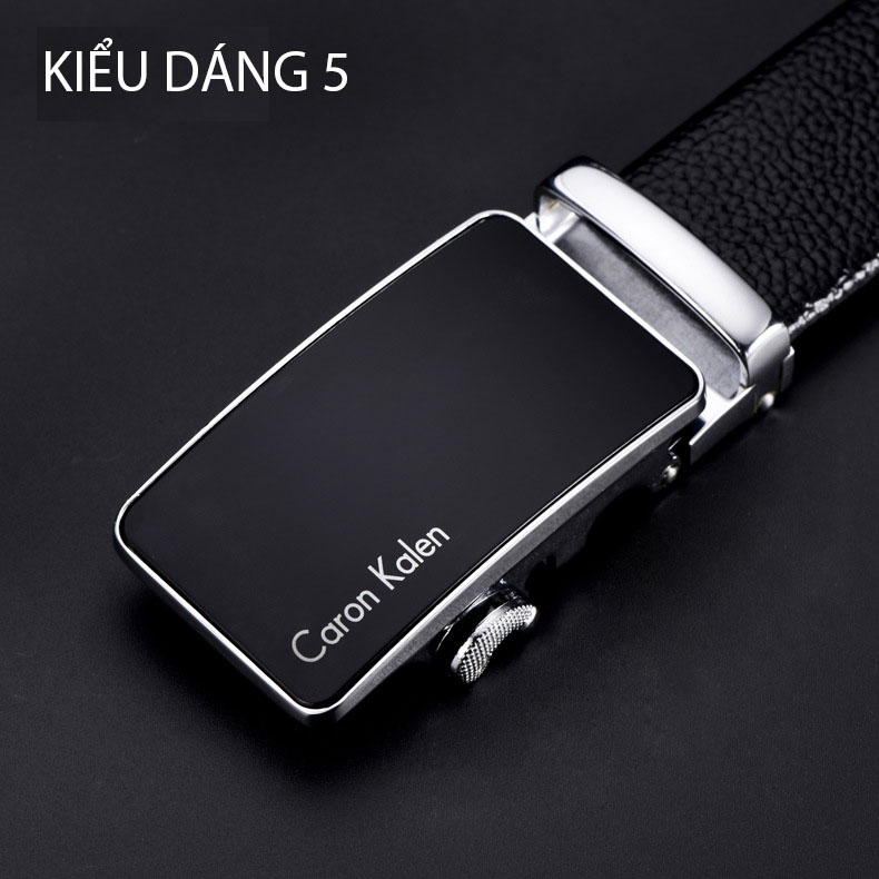 Thắt lưng/ dây nịt nam da bò cao cấp mã 74230DIE - Kiểu 4