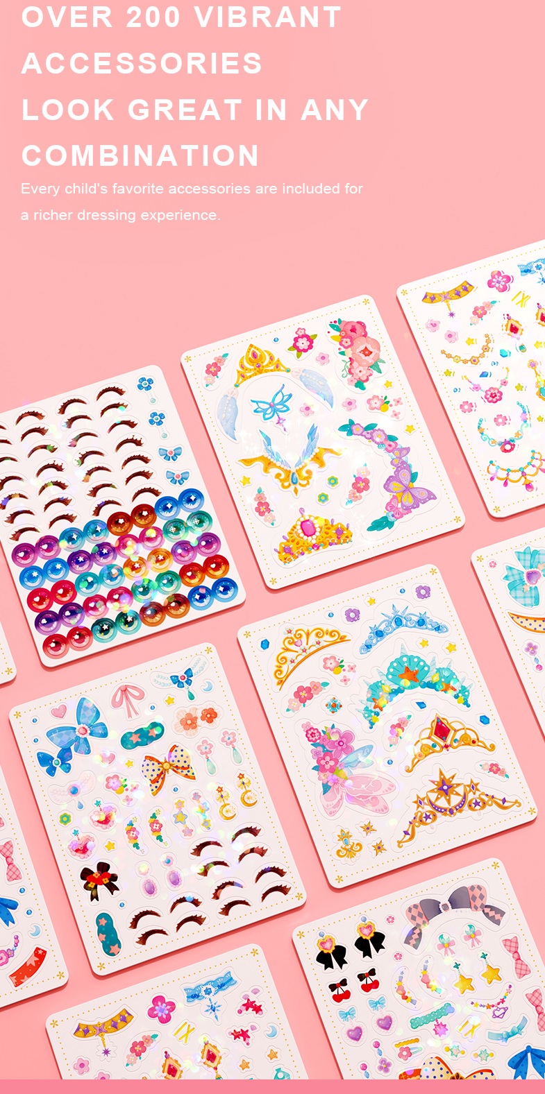 Bộ Đồ Chơi Trang Điểm và Thiết Kế Thời Trang Công Chúa 3in1 – Mideer Dress Up Game Set – Princess Makeup Kit