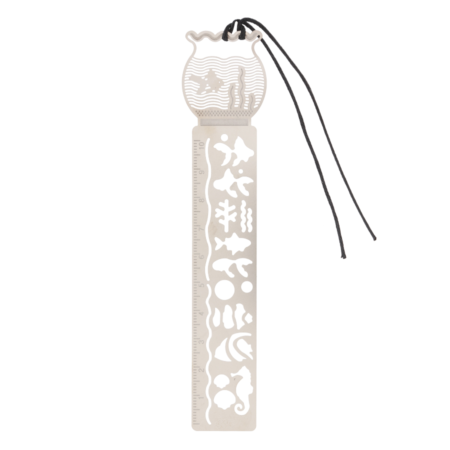 Thước Vẽ Trang Trí Ruler Bookmark - Fishbowl