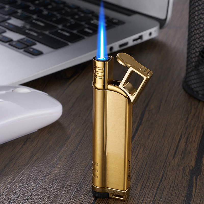 Bật Lửa Khò Broad Lighter BD426 Hột Quẹt Khò Tia Lửa Xanh - Xài Gas