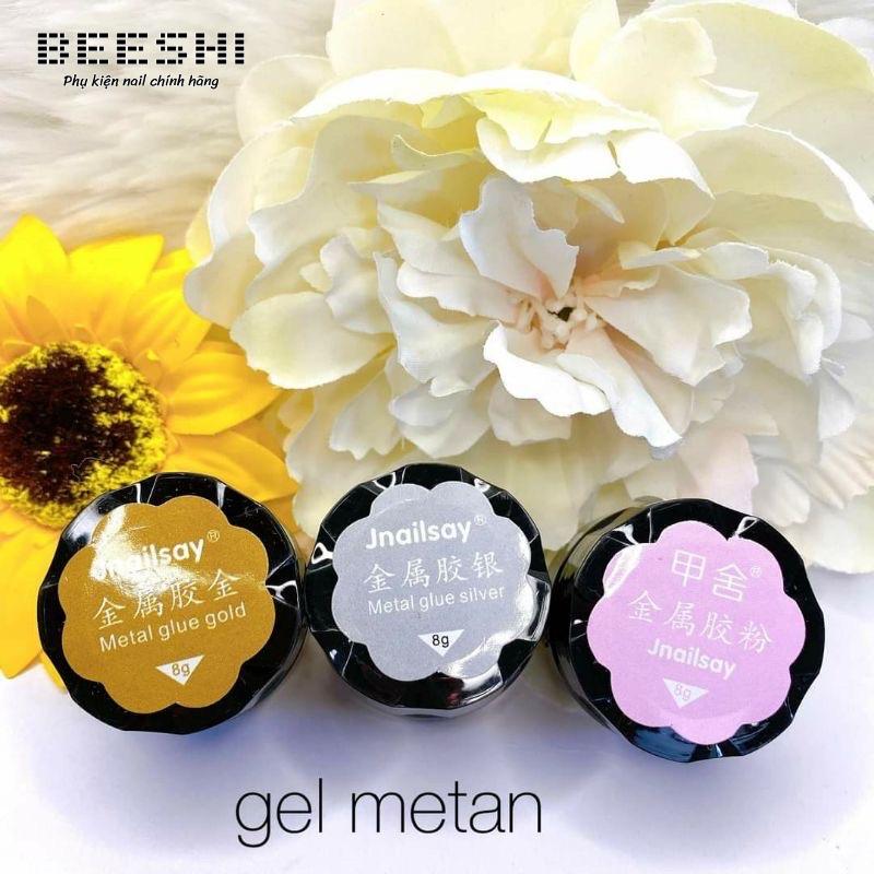 Gel vẽ metan huaxi, nhũ vẽ viền móng tráng gương nhanh- beeshi shop nail