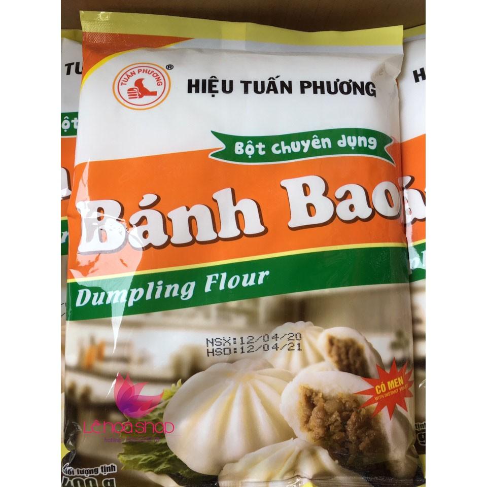 Bột Chuyên Dụng Bánh Bao Trộn Sẵn TP Gói 400G (Có Sẵn Men)